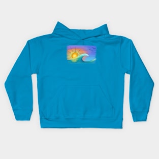 Ocean Sunrise Kids Hoodie